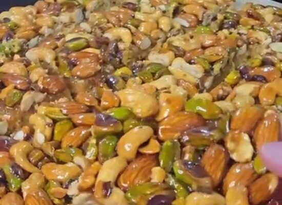 Kunafa with Mixed Nuts